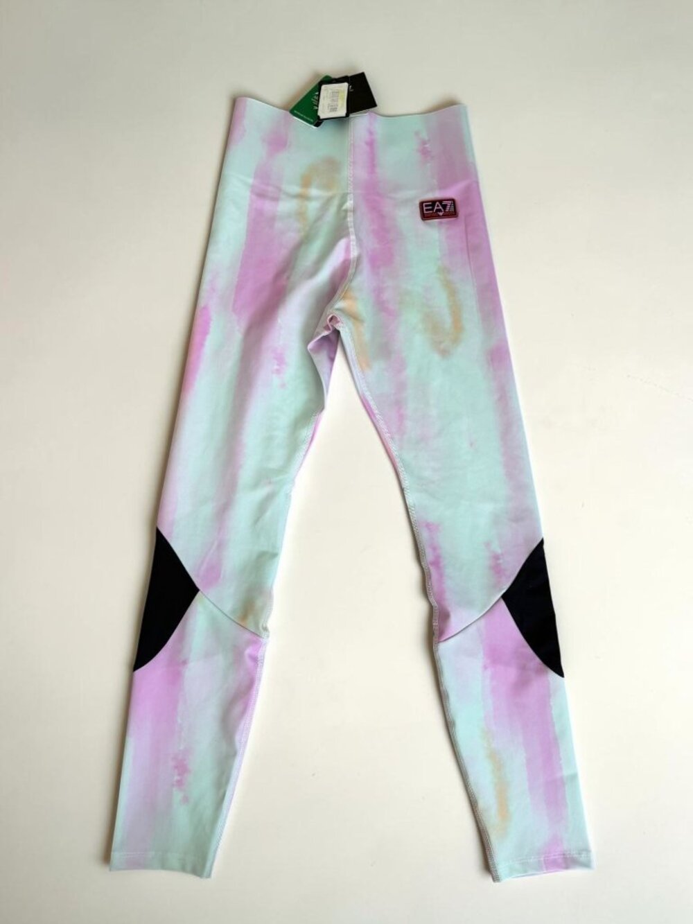 EMPORIO ARMANI Multi Color Active Leggings Size Medium NEW NWT